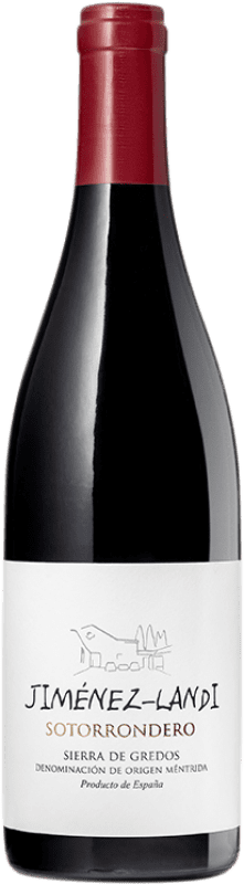 27,95 € Envío gratis | Vino tinto Jiménez-Landi Sotorrondero Crianza D.O. Méntrida Castilla la Mancha España Syrah, Garnacha Botella 75 cl