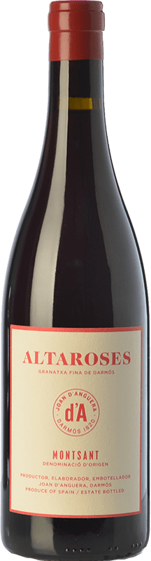 22,95 € Spedizione Gratuita | Vino rosso Joan d'Anguera Altaroses Crianza D.O. Montsant Catalogna Spagna Grenache Bottiglia 75 cl