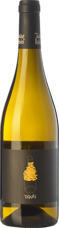 46,95 € Free Shipping | White wine Joan Rubió Tiques Aged D.O. Penedès Catalonia Spain Xarel·lo Bottle 75 cl