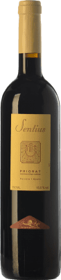 21,95 € Spedizione Gratuita | Vino rosso Joan Simó Les Sentius Crianza D.O.Ca. Priorat Catalogna Spagna Syrah, Grenache, Cabernet Sauvignon, Carignan Bottiglia 75 cl