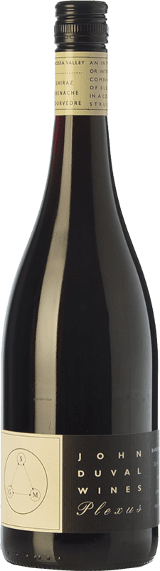 56,95 € Free Shipping | Red wine John Duval Plexus Red Aged I.G. Barossa Valley Barossa Valley Australia Syrah, Grenache, Mourvèdre Bottle 75 cl
