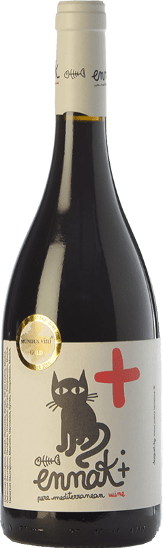 15,95 € Free Shipping | Red wine Jordi Miró Ennak+ Aged D.O. Terra Alta Catalonia Spain Tempranillo, Merlot, Syrah, Grenache, Cabernet Sauvignon, Carignan Bottle 75 cl