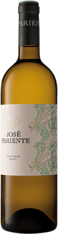 10,95 € Бесплатная доставка | Белое вино José Pariente D.O. Rueda Кастилия-Леон Испания Sauvignon White бутылка 75 cl