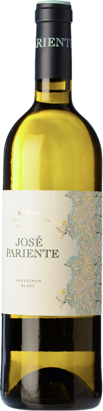 11,95 € Spedizione Gratuita | Vino bianco José Pariente D.O. Rueda Castilla y León Spagna Sauvignon Bianca Bottiglia 75 cl