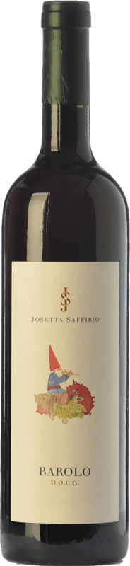 62,95 € Free Shipping | Red wine Josetta Saffirio D.O.C.G. Barolo Piemonte Italy Nebbiolo Bottle 75 cl