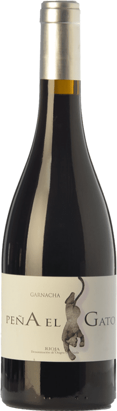 19,95 € Free Shipping | Red wine Sancha Peña El Gato Aged D.O.Ca. Rioja The Rioja Spain Grenache Bottle 75 cl