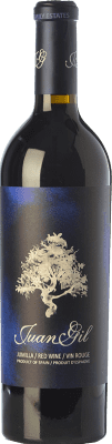 33,95 € Free Shipping | Red Wine Juan Gil Blue Edition Crianza — Aged D.O. Jumilla Castilla la Mancha Spain Syrah — Shiraz, Cabernet Sauvignon, Monastrell 75 cl