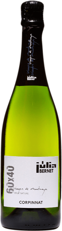 26,95 € Envoi gratuit | Blanc mousseux Júlia Bernet 60x40 Brut Nature D.O. Cava Catalogne Espagne Xarel·lo, Chardonnay Bouteille 75 cl