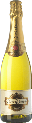 33,95 € Envío gratis | Espumoso Blanco Juvé y Camps Millésimé Reserva D.O. Cava Cataluña España Chardonnay 75 cl