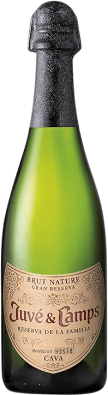 23,95 € Envio grátis | Espumante Branco Juvé y Camps Reserva da Família D.O. Cava Catalunha Espanha Macabeo, Xarel·lo, Parellada Garrafa 75 cl