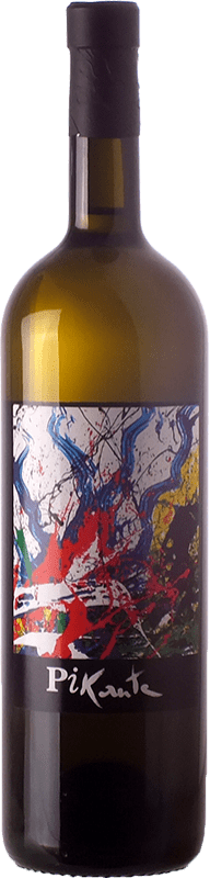39,95 € Spedizione Gratuita | Vino bianco Kante PiKante D.O.C. Carso Friuli-Venezia Giulia Italia Pinot Bianco Bottiglia 75 cl