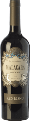 19,95 € Free Shipping | Red wine Kauzo Malacara Oak Cask Red Blend Joven I.G. Valle de Uco Uco Valley Argentina Merlot, Cabernet Sauvignon, Malbec Bottle 75 cl