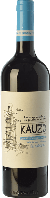 15,95 € Spedizione Gratuita | Vino Rosso Kauzo Malbec Cabernet Giovane I.G. Valle de Uco Uco Valley Argentina Cabernet Sauvignon, Malbec 75 cl