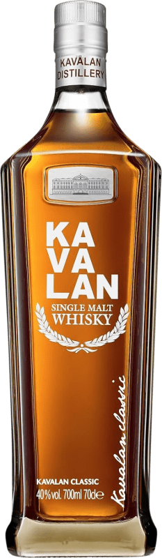 86,95 € Kostenloser Versand | Whiskey Single Malt Kavalan Taiwan Flasche 70 cl