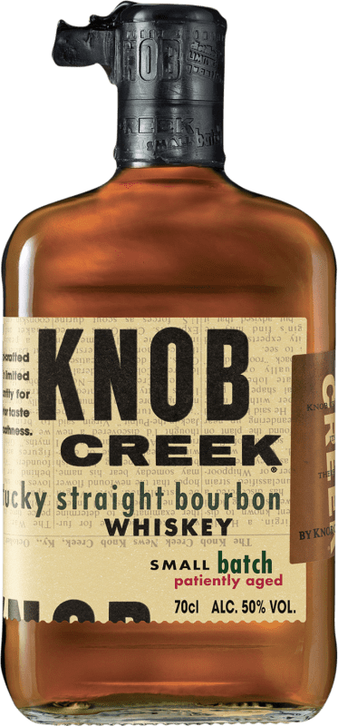 36,95 € Envío gratis | Whisky Bourbon Knob Creek Original Kentucky Estados Unidos 70 cl