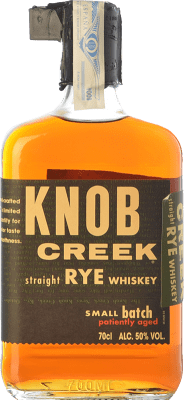 61,95 € 送料無料 | ウイスキー バーボン Knob Creek Rye ケンタッキー州 アメリカ ボトル 70 cl