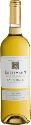 14,95 € Spedizione Gratuita | Vino bianco Kressmann Gran Riserva A.O.C. Sauternes bordò Francia Sauvignon Bianca, Sémillon Bottiglia 75 cl