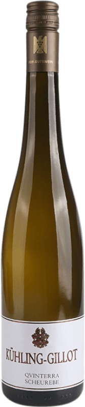 15,95 € Kostenloser Versand | Weißwein Kühling-Gillot Qvinterra Trocken Q.b.A. Rheinhessen Rheinland-Pfalz Deutschland Riesling Flasche 75 cl