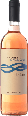 13,95 € Free Shipping | Rosé wine La Basia Chiaretto La Moglie Ubriaca D.O.C. Valtenesi Lombardia Italy Sangiovese, Barbera, Marzemino, Groppello Bottle 75 cl
