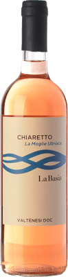 13,95 € Envio grátis | Vinho rosé La Basia Chiaretto La Moglie Ubriaca D.O.C. Valtenesi Lombardia Itália Sangiovese, Barbera, Marzemino, Groppello Garrafa 75 cl