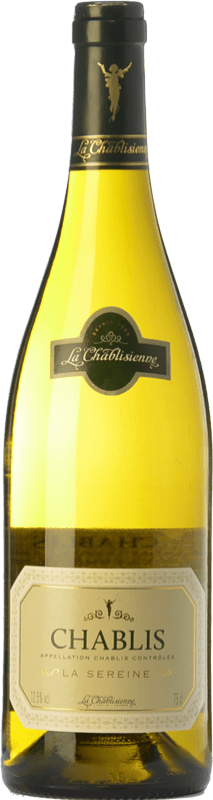 17,95 € 免费送货 | 白酒 La Chablisienne La Sereine 岁 A.O.C. Bourgogne 勃艮第 法国 Chardonnay 瓶子 75 cl