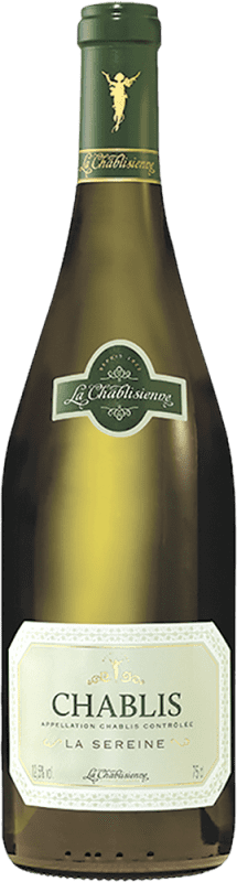 41,95 € Envío gratis | Vino blanco La Chablisienne La Sereine Crianza A.O.C. Bourgogne Borgoña Francia Chardonnay Botella 75 cl