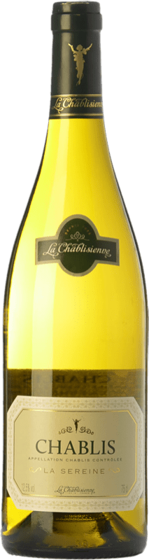 36,95 € Kostenloser Versand | Weißwein La Chablisienne La Sereine Alterung A.O.C. Bourgogne Burgund Frankreich Chardonnay Flasche 75 cl