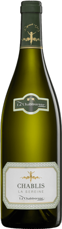 29,95 € 免费送货 | 白葡萄酒 La Chablisienne La Sereine Crianza — 陈酿 A.O.C. Bourgogne 勃艮第 法国 Chardonnay — 莎当妮 瓶装 75 cl