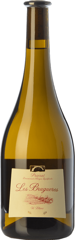 23,95 € 免费送货 | 白酒 La Conreria de Scala Dei Les Brugueres Blanc D.O.Ca. Priorat 加泰罗尼亚 西班牙 Grenache White 瓶子 75 cl