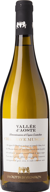 19,95 € Free Shipping | White Wine La Crotta di Vegneron Muscat D.O.C. Valle d'Aosta Valle d'Aosta Italy Muscat Bottle 75 cl