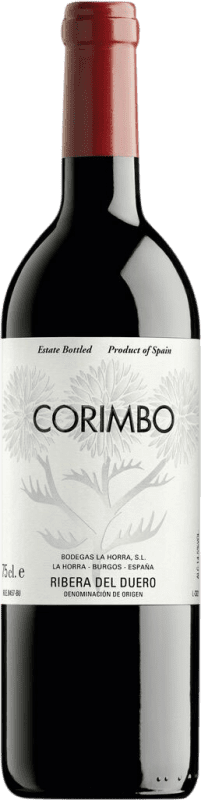 44,95 € 免费送货 | 红酒 La Horra Corimbo I 岁 D.O. Ribera del Duero 卡斯蒂利亚莱昂 西班牙 Tempranillo 瓶子 75 cl