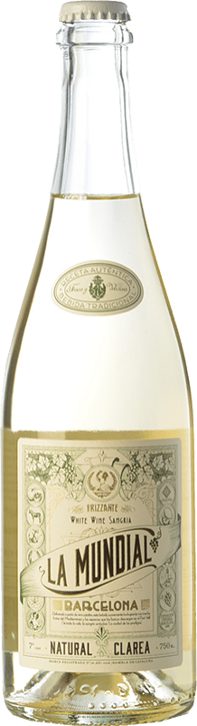12,95 € 免费送货 | 白起泡酒 La Mundial Clarea Frizzante 加泰罗尼亚 西班牙 瓶子 75 cl