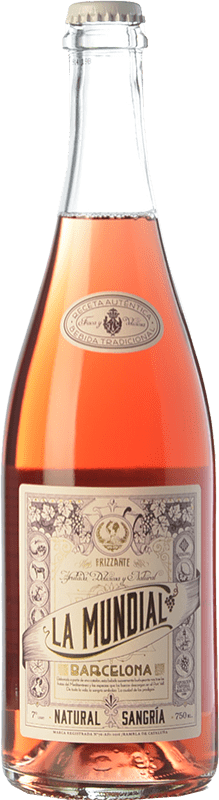 9,95 € Envio grátis | Espumante Rosé La Mundial Frizzante — Meio Espumante, Rosé Catalunha Espanha 75 cl