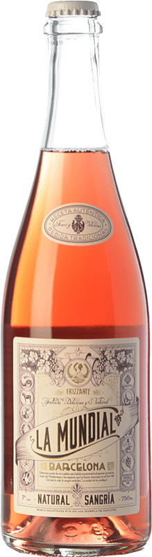 12,95 € Envío gratis | Espumoso rosado La Mundial Rosé Frizzante Cataluña España Botella 75 cl