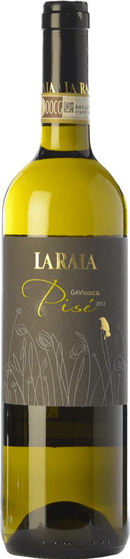 28,95 € Spedizione Gratuita | Vino bianco La Raia Pisé D.O.C.G. Cortese di Gavi Piemonte Italia Cortese Bottiglia 75 cl