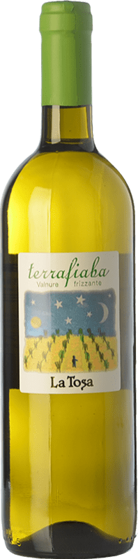 11,95 € Envio grátis | Vinho branco La Tosa Valnure Vivace Terrafiaba D.O.C. Colli Piacentini Emília-Romanha Itália Trebbiano, Ortrugo, Malvasia Branca Garrafa 75 cl