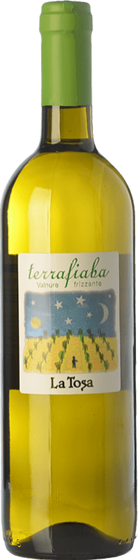 13,95 € Free Shipping | White wine La Tosa Valnure Vivace Terrafiaba D.O.C. Colli Piacentini Emilia-Romagna Italy Trebbiano, Ortrugo, Malvasia Bianca di Candia Bottle 75 cl