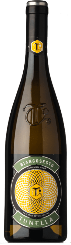 33,95 € Envio grátis | Vinho Branco La Tunella Sesto D.O.C. Colli Orientali del Friuli Friuli-Venezia Giulia Itália Friulano, Rhoditis Garrafa 75 cl