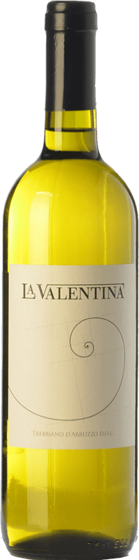 9,95 € Envio grátis | Vinho branco La Valentina D.O.C. Trebbiano d'Abruzzo Abruzzo Itália Trebbiano Garrafa 75 cl