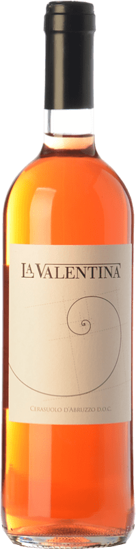 10,95 € Spedizione Gratuita | Vino rosato La Valentina D.O.C. Cerasuolo d'Abruzzo Abruzzo Italia Montepulciano Bottiglia 75 cl