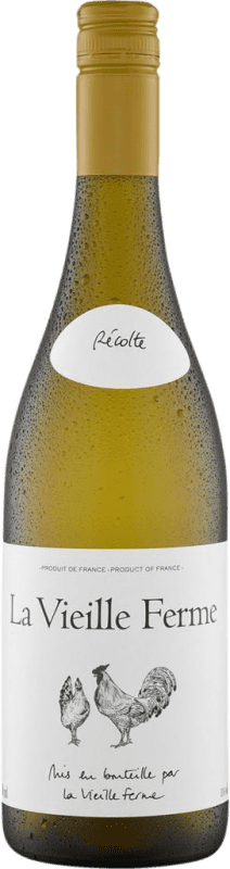 8,95 € 免费送货 | 白葡萄酒 La Vieille Ferme A.O.C. Côtes du Luberon 罗纳 法国 Garnacha — 歌海娜, Roussanne — 鲁萨娜, Bourboulenc — 布布兰克 瓶装 75 cl
