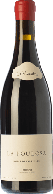 29,95 € Envío gratis | Vino tinto La Vizcaína La Poulosa Crianza D.O. Bierzo Castilla y León España Mencía, Garnacha Tintorera, Sousón, Estaladiña Botella 75 cl