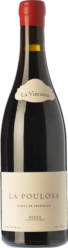25,95 € Free Shipping | Red Wine La Vizcaína La Poulosa Crianza — Aged D.O. Bierzo Castilla y León Spain Garnacha — Grenache, Mencía, Sousón — Sousão, Estaladiña 75 cl