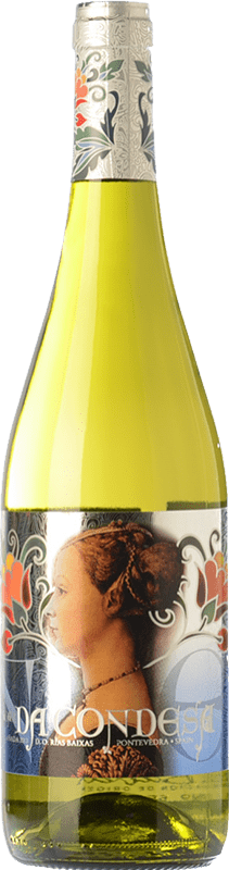 23,95 € Бесплатная доставка | Белое вино Lagar da Condesa D.O. Rías Baixas Галисия Испания Albariño бутылка 75 cl