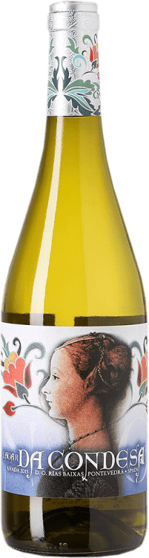21,95 € Envoi gratuit | Vin blanc Lagar da Condesa D.O. Rías Baixas Galice Espagne Albariño Bouteille 75 cl