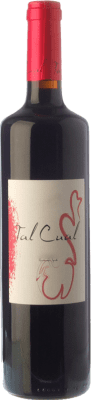 8,95 € Free Shipping | Red wine Lagar d'Amprius Tal Cual Joven I.G.P. Vino de la Tierra Bajo Aragón Aragon Spain Syrah, Grenache Bottle 75 cl
