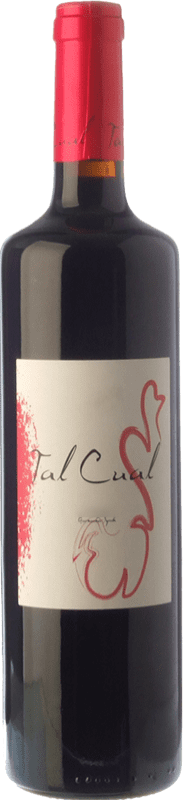 8,95 € Free Shipping | Red wine Lagar d'Amprius Tal Cual Young I.G.P. Vino de la Tierra Bajo Aragón Aragon Spain Syrah, Grenache Bottle 75 cl