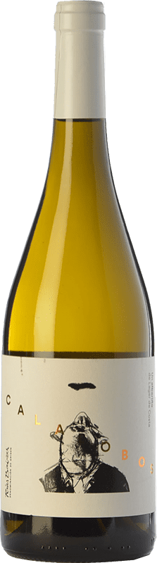 26,95 € Kostenloser Versand | Weißwein Lagar de Costa Calabobos D.O. Rías Baixas Galizien Spanien Albariño Flasche 75 cl