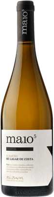 29,95 € Kostenloser Versand | Weißwein Lagar de Costa Maio D.O. Rías Baixas Galizien Spanien Albariño Flasche 75 cl