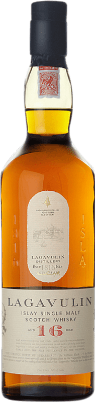 106,95 € Envoi gratuit | Whisky Single Malt Lagavulin Islay Royaume-Uni 16 Ans Bouteille 70 cl